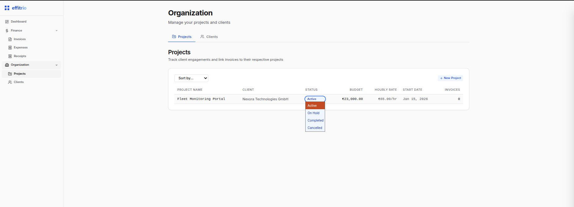 Link to Invoice